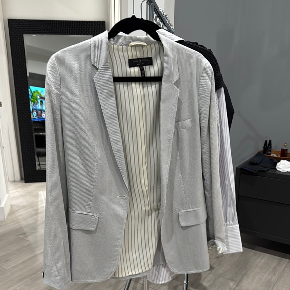 rag & bone Gray Blazer
